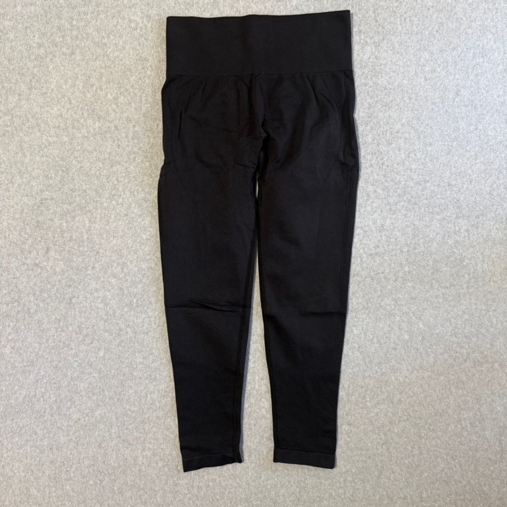 halara butt lifting Leggings Athletic large Black New Seamless High Waist